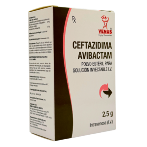 CEFTAZIDIMA AVIBACTAM 2.5 g POLVO ESTÉRIL PARA SOLUCIÓN INYECTABLE I.V.