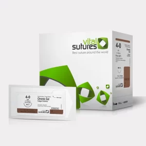 CATGUT CRÓMICO - Sutura absorbible de origen natural.