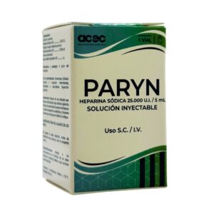 HEPARINA 25.000 UI/5 mL SOLUCIÓN INYECTABLE S.C. / I.V. – Heparina Sódica